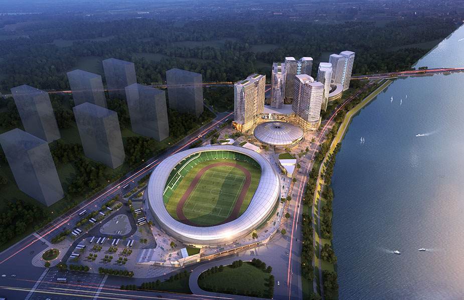 张家界贺龙体育馆